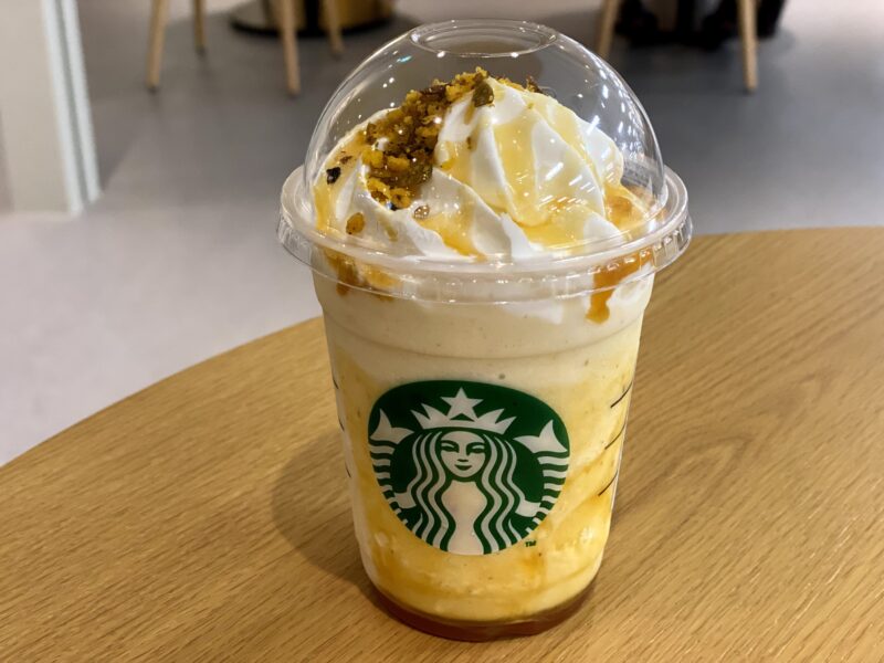 Starbucksの秋の新フレーバー焼き芋フラペチーノ登場2021年9月22日発売【新商品レビュー】