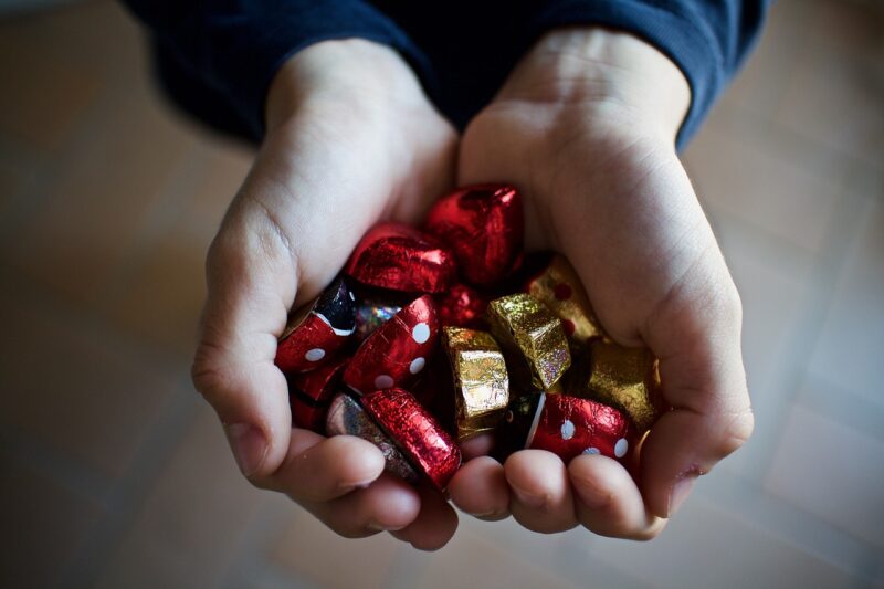 チョコレートの報酬